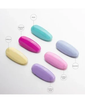 Alternative view of Color Rubber Base Gel, DRAGON FRUIT, 8 ml