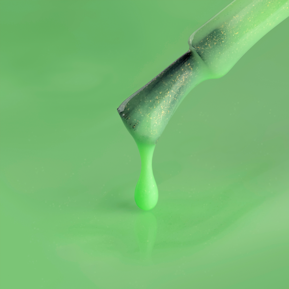 Color Rubber Base Gel, NEON 10, 7 ml - Image 2