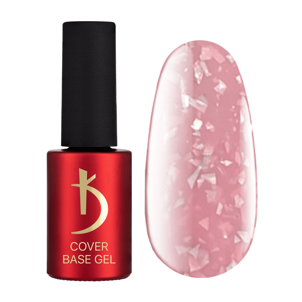 Color Rubber Base Gel, FLAKE 04, 7 ml - Image 4