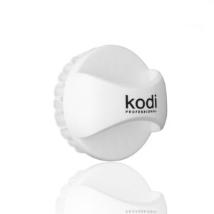 Escova de pó Redonda para unhas - Kodi Professional, Branca