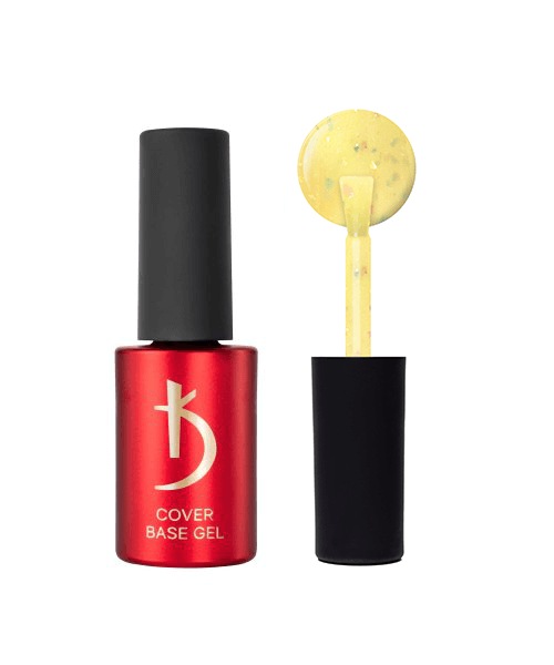 Color Rubber Base Gel, FLAKE 14, 7 ml