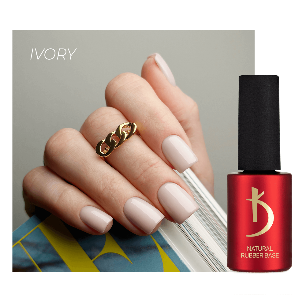 Natural Rubber Base - Ivory, 15 ml - Image 2