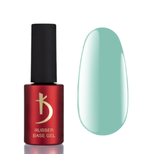 Color Rubber Base Gel, MINT, 7 ml